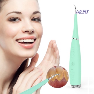 laliks eléctrico dental escalador sonic limpiador cálculo sarro removedor de dientes herramienta de limpieza (2)