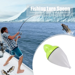 listo led electrónico flotador de pesca agua salada mar luminoso boya de pesca aparejos
