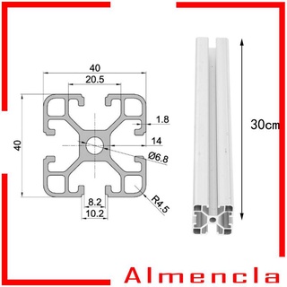 [ALMENCLA] Ranura T perfil de aluminio DIY CNC impresora 3D soportes equipo de Fitness 30cm