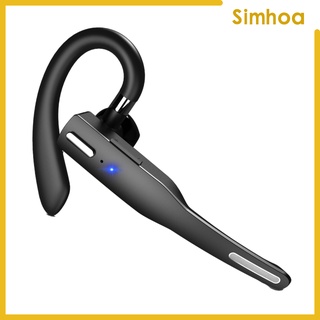 [BRSIMHOA] Audífonos Bluetooth V5.0 mos libres inalámbricos con Bluetooth auriculares Bluetooth con micrófono de reduo de rudo para (6)