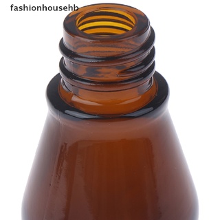 fashionhousehb 10/20/30ml botellas vacías de cristal marrón con pipeta para aceite esencial venta caliente (4)