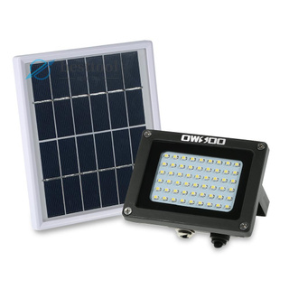[en Stock] OWSOO proyector de energía Solar 54 LED luces solares IP65 impermeable al aire libre luces de seguridad para el hogar, jardín, césped