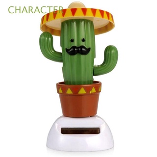 Personaje Dashboard coche ornamento alimentado Solar Swinging animado bailar Cactus juguete Solar baile Cactus/Multicolor