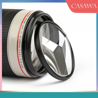 Casawa Filtro negro con tres magnetismos De 77mm/equipo De cámara
