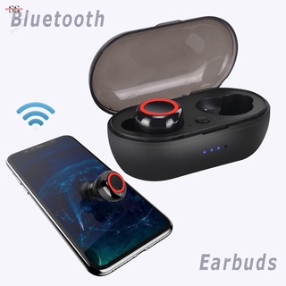 Y50 Tws Audífonos In-Ear Inalámbricos Bluetooth 5.0 Con Negro Rosa