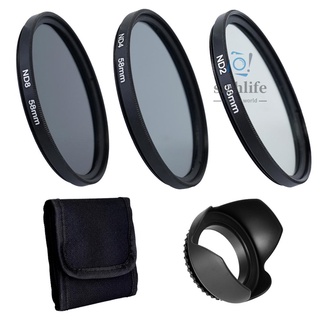 Silf-8/kit De Filtros De Lente De cámara profesional Para cámara Dslr accesorios De fotografía De 58 mm