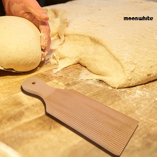 [kt] tabla de pasta de mantequilla sin pegar profundos surcos de madera casera gnocchi paddle para el hogar