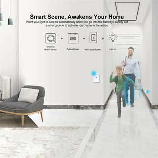 SONOFF-SNZB-03-ZigBee Sensor De Movimiento Smart Home Detect Alarmas Para Android IOS Nuevo (7)