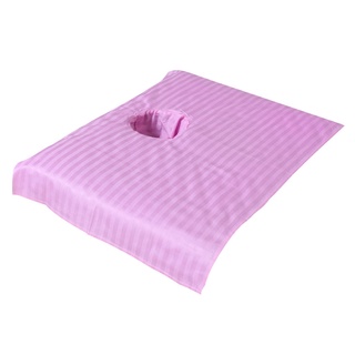 algodón spa sección de masaje mesa cubierta cosmética cama cara agujero toalla tela