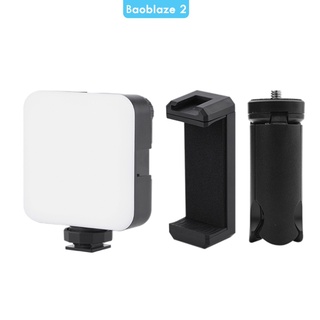 [BAOBLAZE2] Kit de luz de relleno LED portátil ajustable para transmisión en vivo