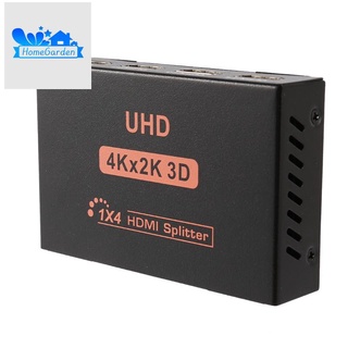 Divisor Compatible Con HDMI 1 En 4 Salidas , 4K Soporta Full Ultra HD 1080P Interruptor Para PC XBox DVD HDTV Proyector