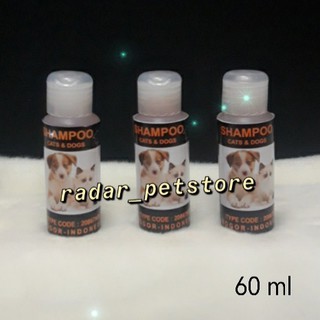 Champú gato y perro - antibacterias y pulgas 60 ml/100 ml/250 ml