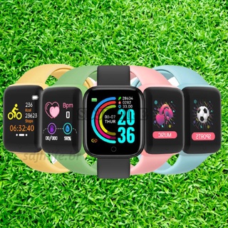 Y68 reloj inteligente Bluetooth con Monitor de Fitness/Monitor de presión Arterial/reloj inteligente de frecuencia cardiaca para hombre