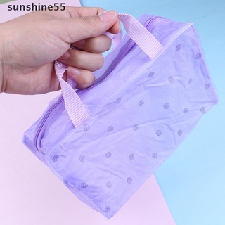 (Hotsale) bolsa de maquillaje de plástico transparente transparente de PVC de viaje, bolsa de cosméticos, bolsa de cremallera {bigsale} (7)