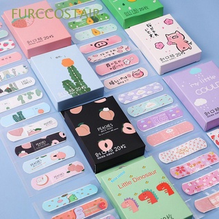 FURCCOSTAIR Waterproof Bandages Kids Band Band Aid Foot Patch Hemostasis Cartoon First Aid Breathable Stickers