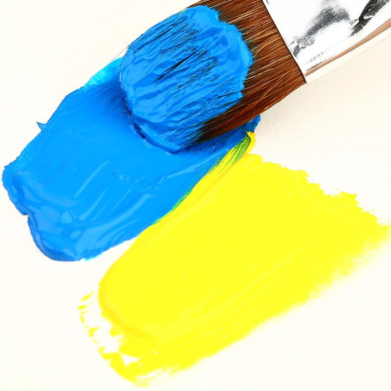 Winsor & Newton-Juego De Pinturas Acrílicas Profesionales (12/18/24 Colores , 10 Ml , Pintado A Mano , Dibujo De Pared , Pintura De Pigmentos , Set De Pinceles De Nailon) (4)