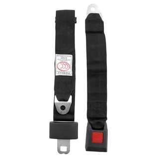 [xiaobaihong] Cinturón Universal negro Para asiento De coche con dos puntas ajustables De seguridad (8)