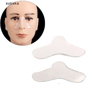 sutiska 2 almohadillas nasales para máscara cpap, almohadillas para la nariz, apnea del sueño, máscara de confort, la mayoría de las máscaras cl
