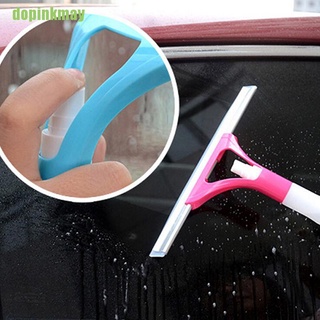 dopinkmay Spray tipo cepillo de limpieza de vidrio limpia ventana afeitado coche limpiador de ventanas PAC
