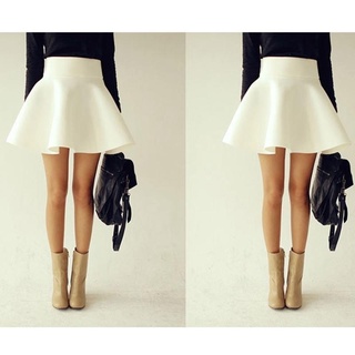 las mujeres falda delgada de cintura alta mini falda de moda faldas casual plisado falda (6)