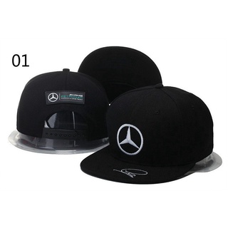 3TZF Nuevo F1 Mercedes Benz Lewis Hamilton Gorra De Béisbol Con Hebilla Ajustable U