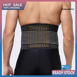 ljs_fitness cinturón de levantamiento de pesas corrector de seguridad soporte lumbar cintura espalda