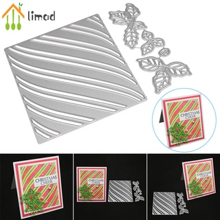 Limad acero al carbono troqueles de corte de papel plantilla de corte en relieve troqueles para DIY Scrapbooking álbum de fotos papel