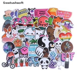 [SWE] 50Pcs Cute Cartoon Stickers DIY Laptop Luggage Guitar Bicycle Skateboard Decals FTO