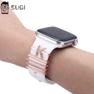 Universal Smart Watch Metal Charms Anillo Decorativo Samsung Huawei Correa De Reloj Accesorios (1)