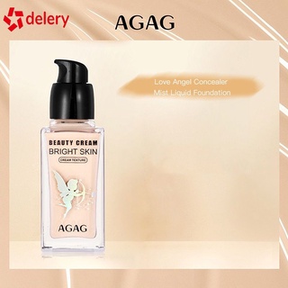 de agag love angel misty liquid foundation hidratante light and light holding maquillaje imprimación invisible poros piel seca