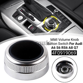 Multimedia MMI Volume Knob Button Switch Plastic For Audi A6 S6 A8 Q7 #4F0919069 hanzhetrade New