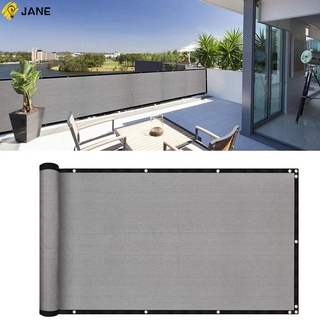 Jane funda negra/gris/Café/fríos a prueba De Uv Para balcón/cubierta De pantalla De privacidad multicolor