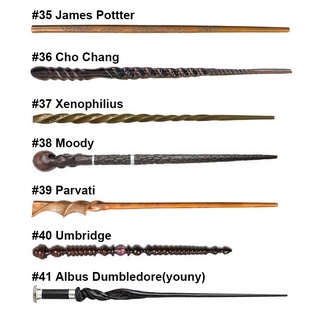 Varitas de Harry Potter de alta calidad con núcleo de Metal 54 estilos Cosplay juguete varita mágica colección navidad sin caja envío (6)