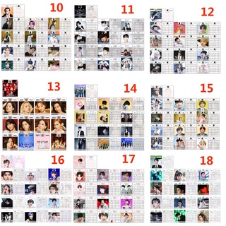 WONDERFUL 2022 Office Scheduler Fans Gifts Agenda Organizer BTS Desktop Calendar Mini JIMIN JK Home Decor Fashion K-pop BT21 Bangtan Boys (3)