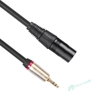 M mm estéreo TRS macho a XLR 3 pines macho Cable de Audio micrófono