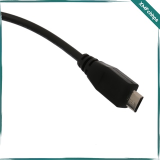 Micro USB Male To 5.5x2.1mm Female DC Power Plug Charging Cord Adapter