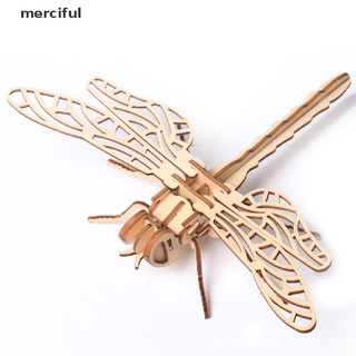 Merciful DIY Children 3D Wooden Puzzle Animal Model Assembly Kit Educational Toys Gifts CL (6)