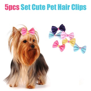 Sisies pinza De pelo De colores hecha a mano Para mascotas/accesorios Para el cabello (9)