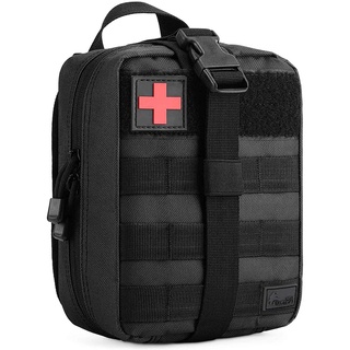 Táctica MOLLE Primeros Auxilios Bolsa-IFAK Medical Vacía Organizador Med Bag EMT