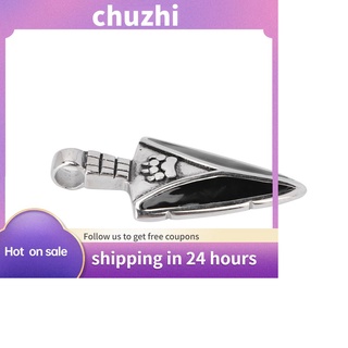 chuzhi - colgante con cremallera, anti alérgica, acero de titanio, simple, moda, accesorio de repuesto para viajes en casa