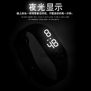 【Pulsera de estilo coreano gratis】Reloj de estudiante Casual niños deporte simplicidad hombres y mujeres reloj luminoso impermeable reloj de pulsera (4)