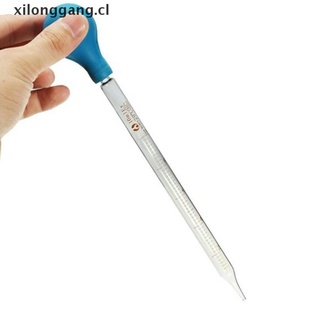 LONGANG 1Pc 10Ml Rubber Head Glass Dropper Glass Pipette Lab Dropper Pipet With Scale .