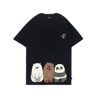 S-5XL We are Bears camiseta de manga corta cuello redondo Unisex suelto oversize Streetwear Anime