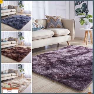 bilibili gradiente color rectángulo espesar alfombra alfombra piso alfombra sala de estar dormitorio decoración