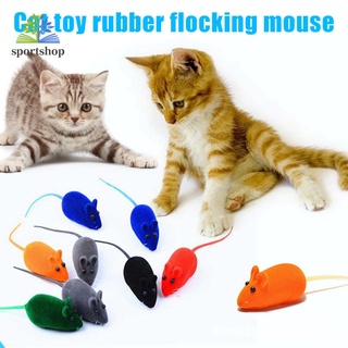 Ratón ratón Squeaky Gato juguete de Gato para jugar juguete Squeak ratón Falso ruido