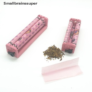 Smallbrainssuper Lindo Rosa Máquina Enrollable De Plástico Portátil Tabaco Rodillo Fabricante De Cigarrillos SBS