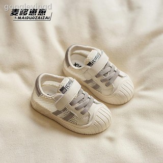 Zapatos para bebé/sandalias de suela suave para mujer primavera y verano de 1-3 años tenis de malla transpirables zapatos