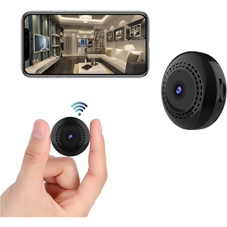 Mini cámara oculta inalámbrica wifi espía con audio grabadora De video 1080p Nanny Cam visión nocturna detección De movimiento