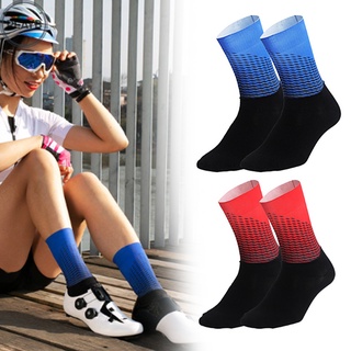 calcetines deportivos profesionales de bicicleta correr senderismo transpirable desgaste hombres y mujeres en el tubo de deportes calcetines de equitación
