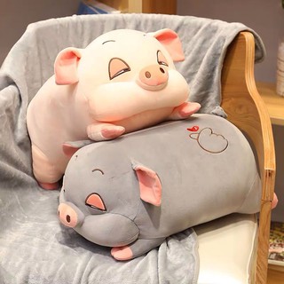 Almohada de ratón de cerdo lindo edredón de doble propósito silla respaldo